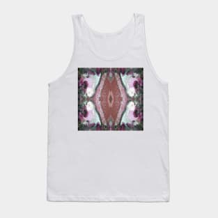 Lilly Pond and Vines in red by South Australian artist Avril Thomas Tank Top